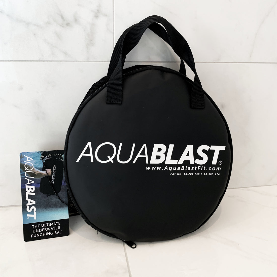 AquaBLAST, the portable Aqua-Gym in a Bag