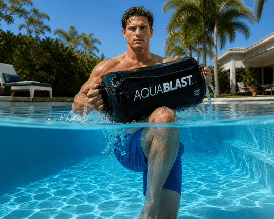 Muscle Building Exercises with AquaBLAST Using Gravity and Buoyancy - AquaBlastFit