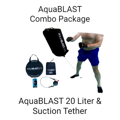 AquaBLAST COMBO - 20 Liter Bag V2 PLUS the Suction Tether System