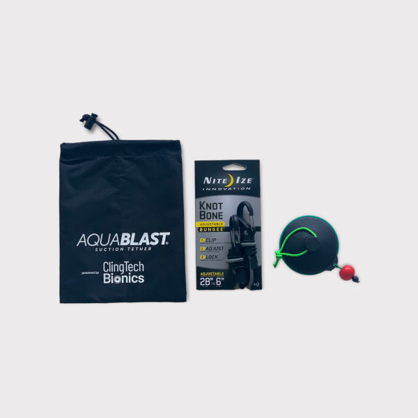 AquaBLAST COMBO - 20 Liter Bag PLUS the Suction Tether System - AquaBlastFit