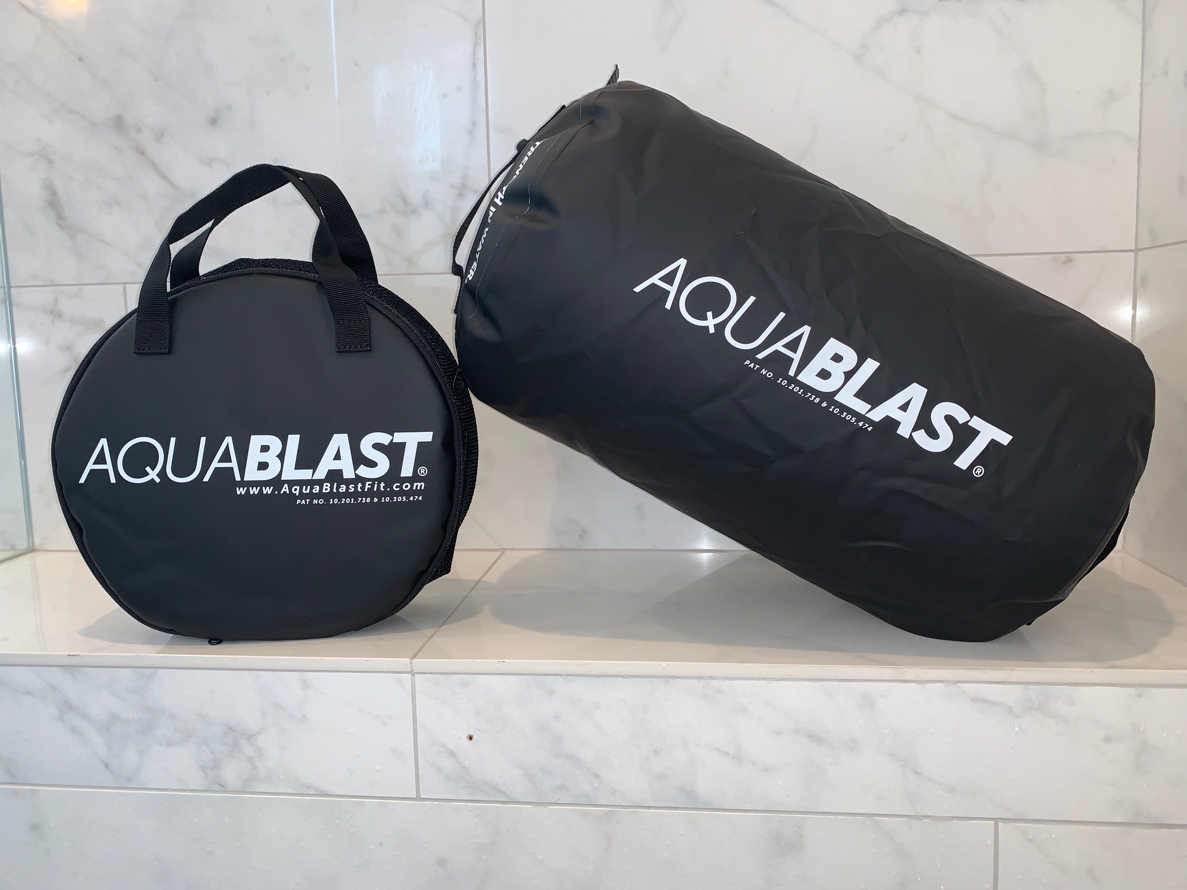 Aqua BLAST®, the ultimate underwater punching bag for swimming pools and swim spas - AquaBlastFit